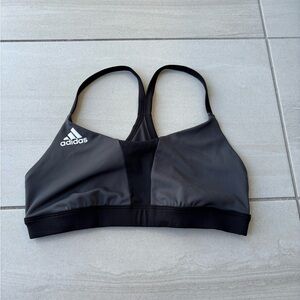 Adidas Women's Charcoal Sports Bra
